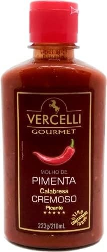 MOLHO DE PIMENTA CREMOSO - CALABRESA 215g