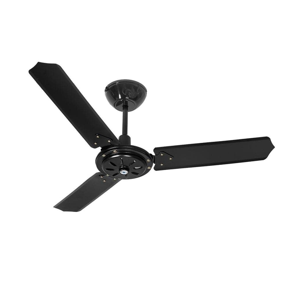 Ventilador Eco Rio New 220V 3P Tron Preto - Potente e Silencioso para Ambientes Modernos