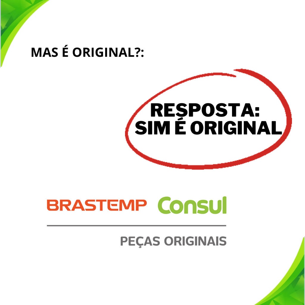 Atuador de Freio para Lavadora Brastemp e Consul 220V