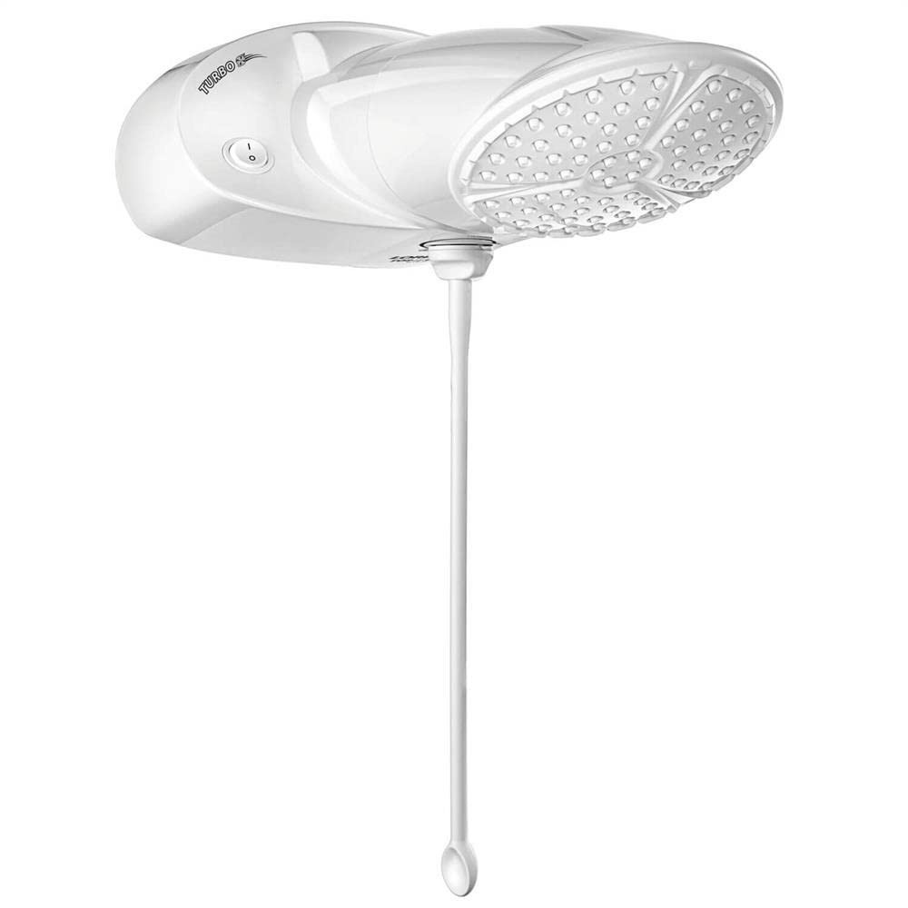 Chuveiro Elétrico Top Jet Turbo 7500W 220V com Pressurizador e Controle Eletrônico