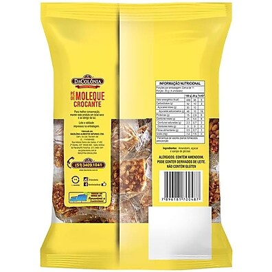 Crocante de Amendoim 224g: Sabor Irresistível!