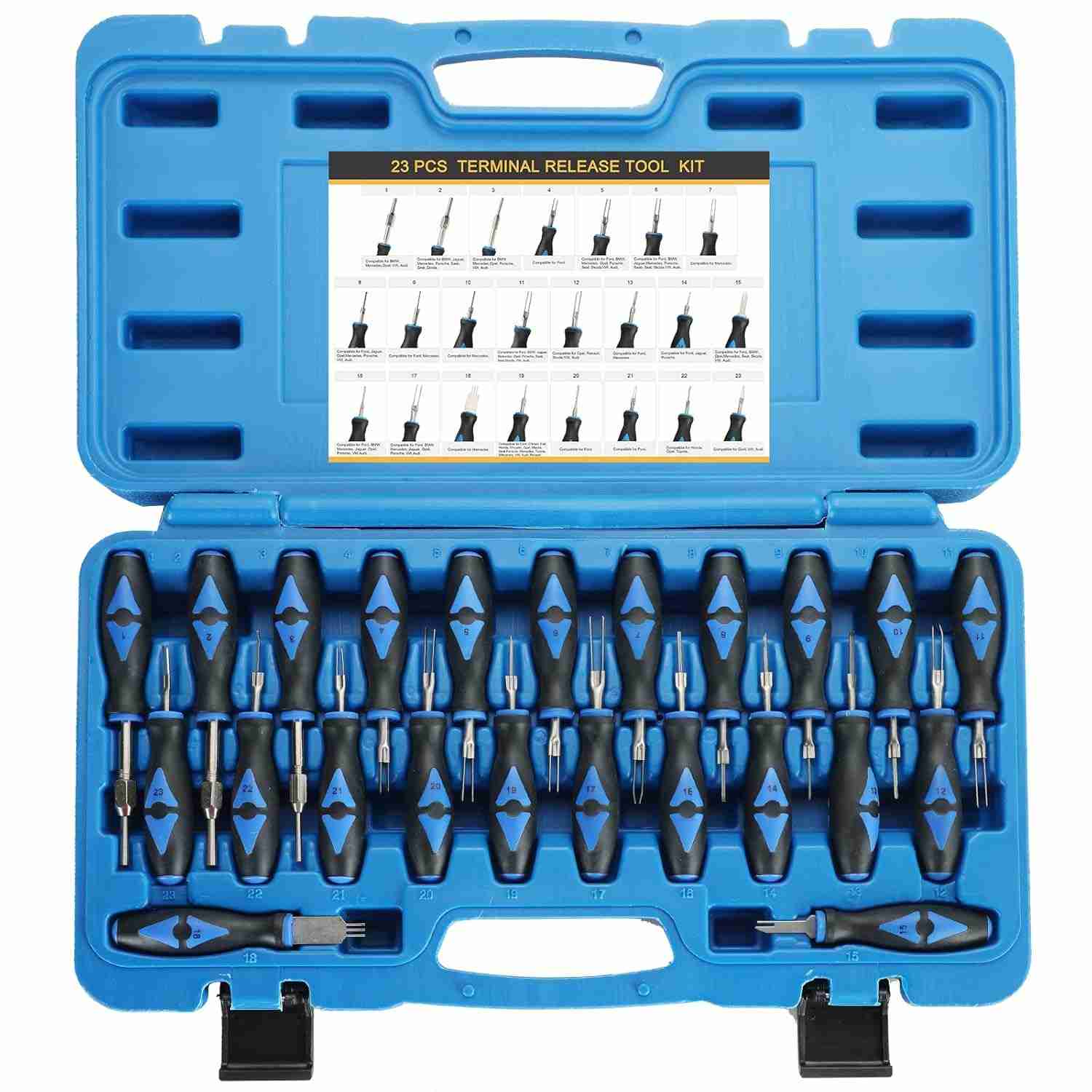 Kit Ferramentas Liberação Terminal Elétrico Universal 23 Peças - ATPEAM