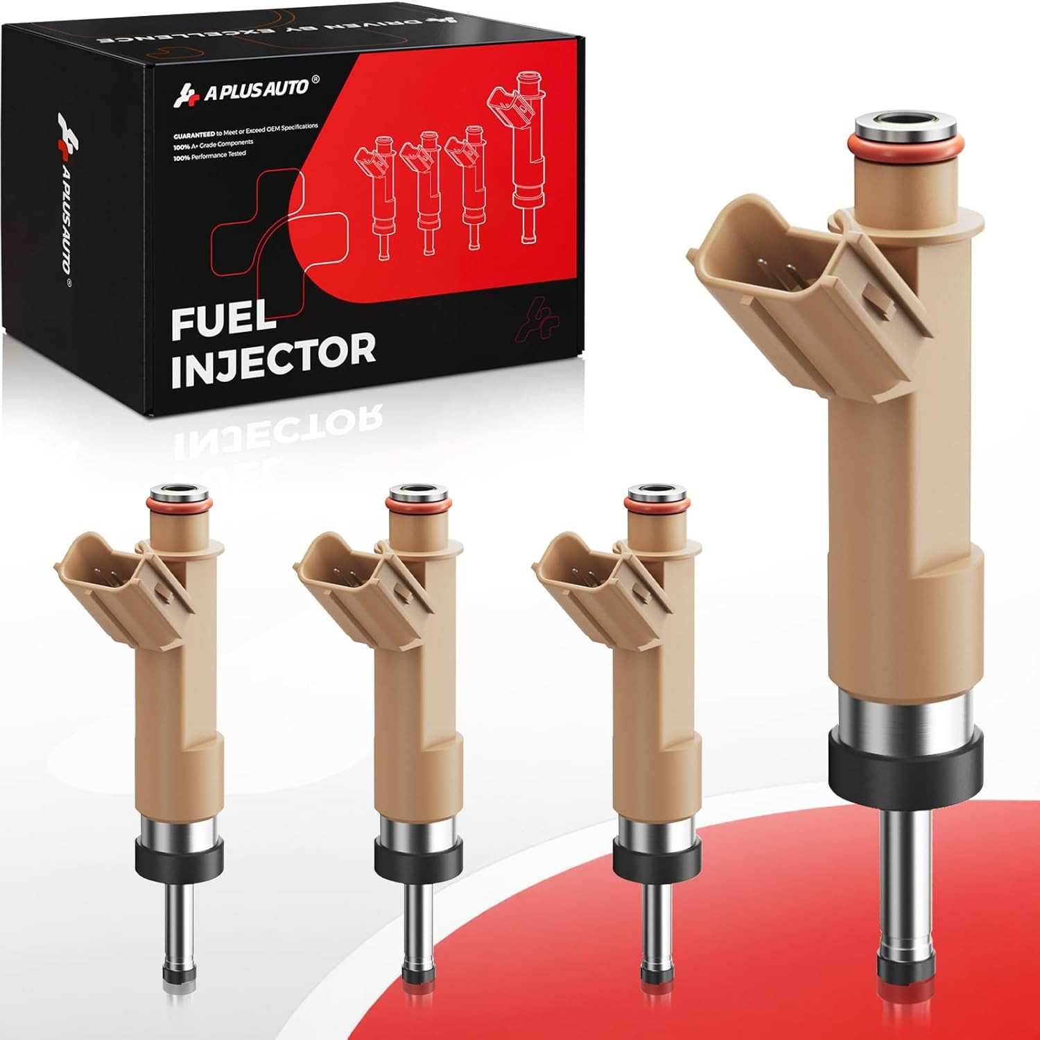 Kit 4 Injetores Combustível 12 Furos 23209-09140 para Toyota Corolla, Matrix, Scion xD 1.8L L4 - Performance e Economia