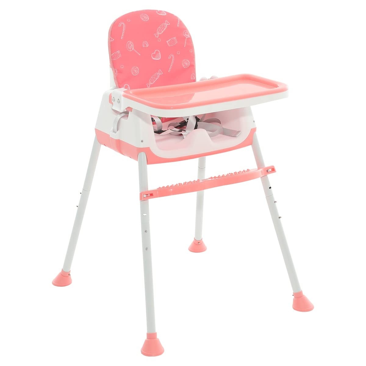 Maxi Baby Cadeira de Alimentação Zest 3 em 1 - Rosa | Cinto 3 Pontos, Apoio Pés até 23kg