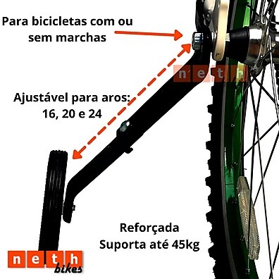 Rodinha de Marcha Bike Infantil: Aro 16, 20 e 24