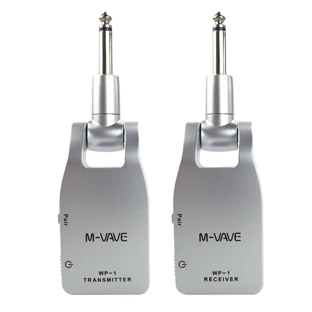 Sistema Sem Fio Profissional 2.4GHz para Guitarra e Baixo: Som Cristalino e Liberdade Total
