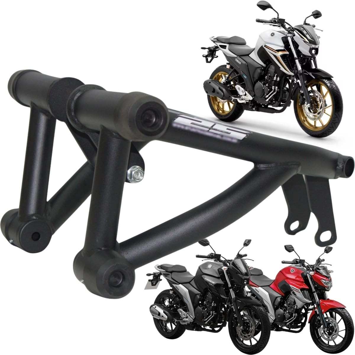 Protetor Stunt Race Stunt Cage para Yamaha FZ-25: Segurança e Estilo para Sua Moto