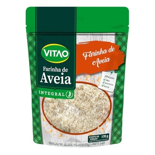 Farinha de Aveia, Branco, Vitao, 250 g