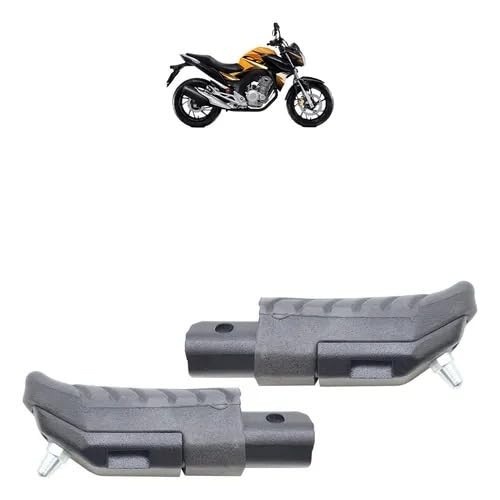 Pedaleira Traseira Moto Honda CG 160 Titan, Fan, Start e CB Twister 250F - Par Premium