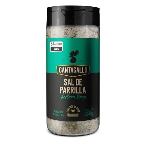 Sal de Parrilla e Ervas Finas CantaGallo 250g