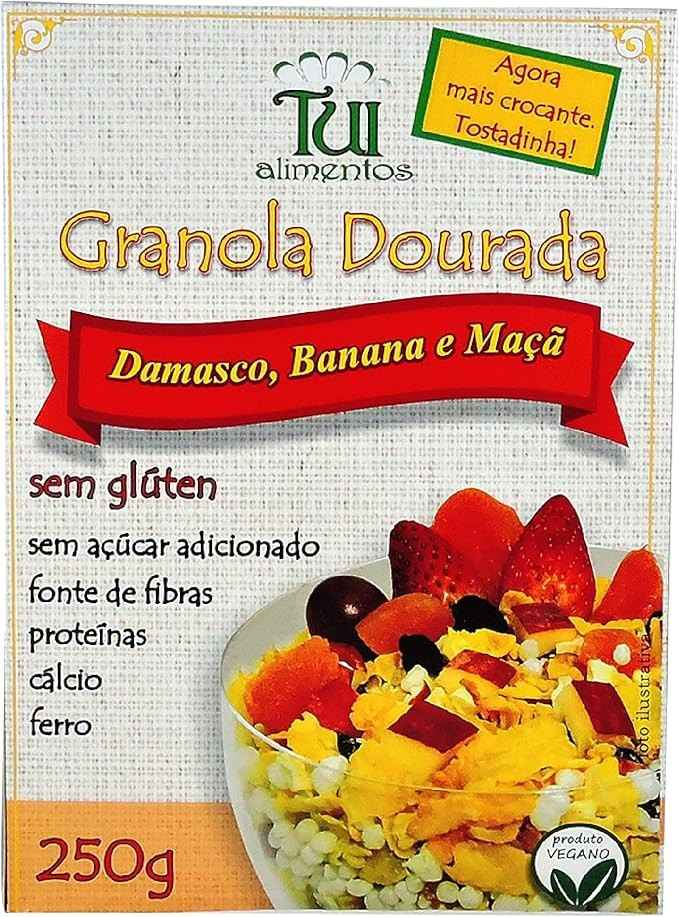 TUI ALIMENTOS Granola Dourada( Sem Glúten) 250G