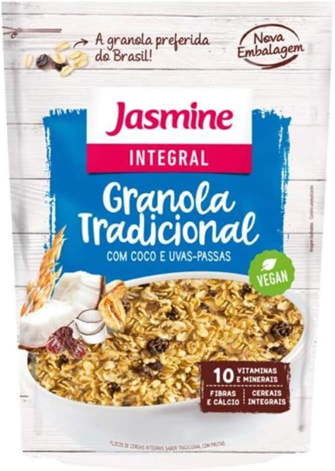 Jasmine Granola Tradicional Integral 250g