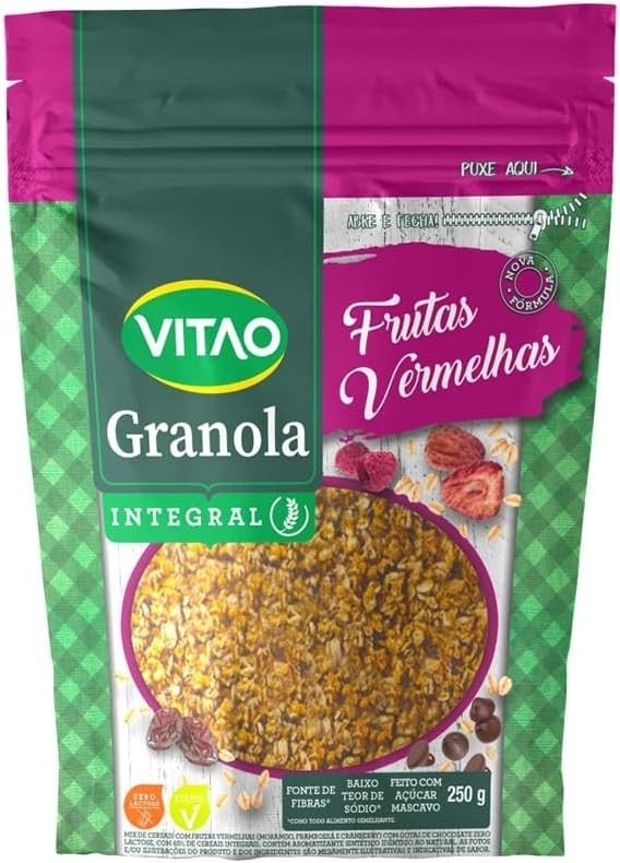 Vitao GRANOLA TRAD FRUTAS VERMELHAS 250G