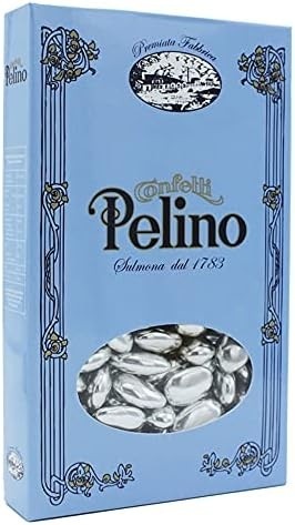 Confeito de Amêndoa Prateado 250gr