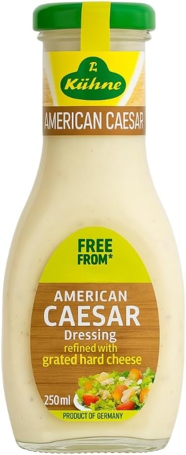 Kuhne Molho Caesar Americano com Queijo, 250ml, Produto da Alemanha