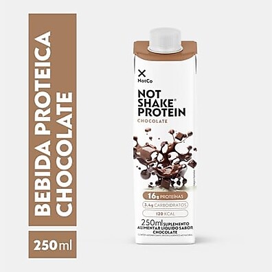 NotMilk High Protein Chocolate: 15g Proteína Vegetal 250ml