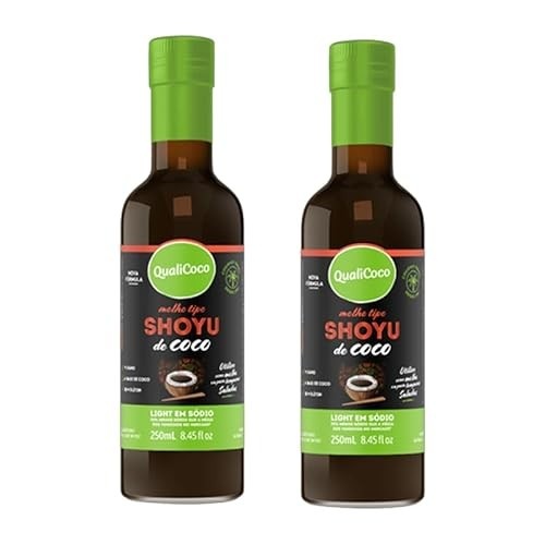 Kit 2X: Shoyu de Coco Qualicoco 250ml