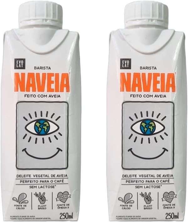 Kit 2X: Bebida Vegetal de Aveia Barista Naveia 250ml
