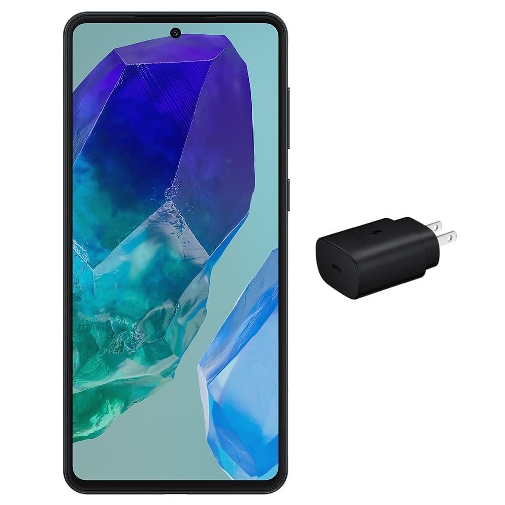 Samsung Galaxy M55 5G: Câmera 50MP, Tela AMOLED 120Hz e 256GB - Azul Escuro