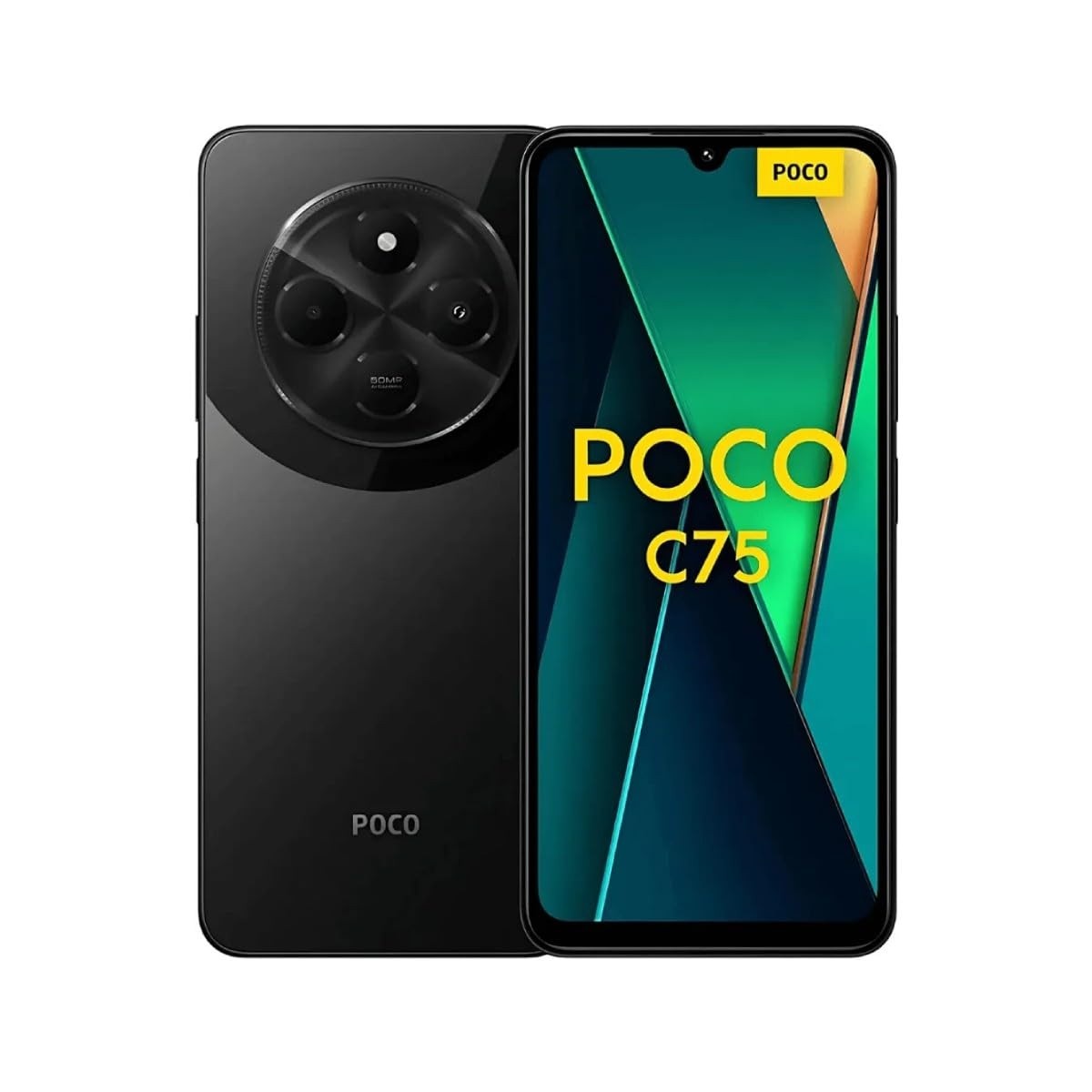 Smartphone Xiaomi Poco C75 NFC 8GB RAM 256GB ROM - Potência e Armazenamento para Você!