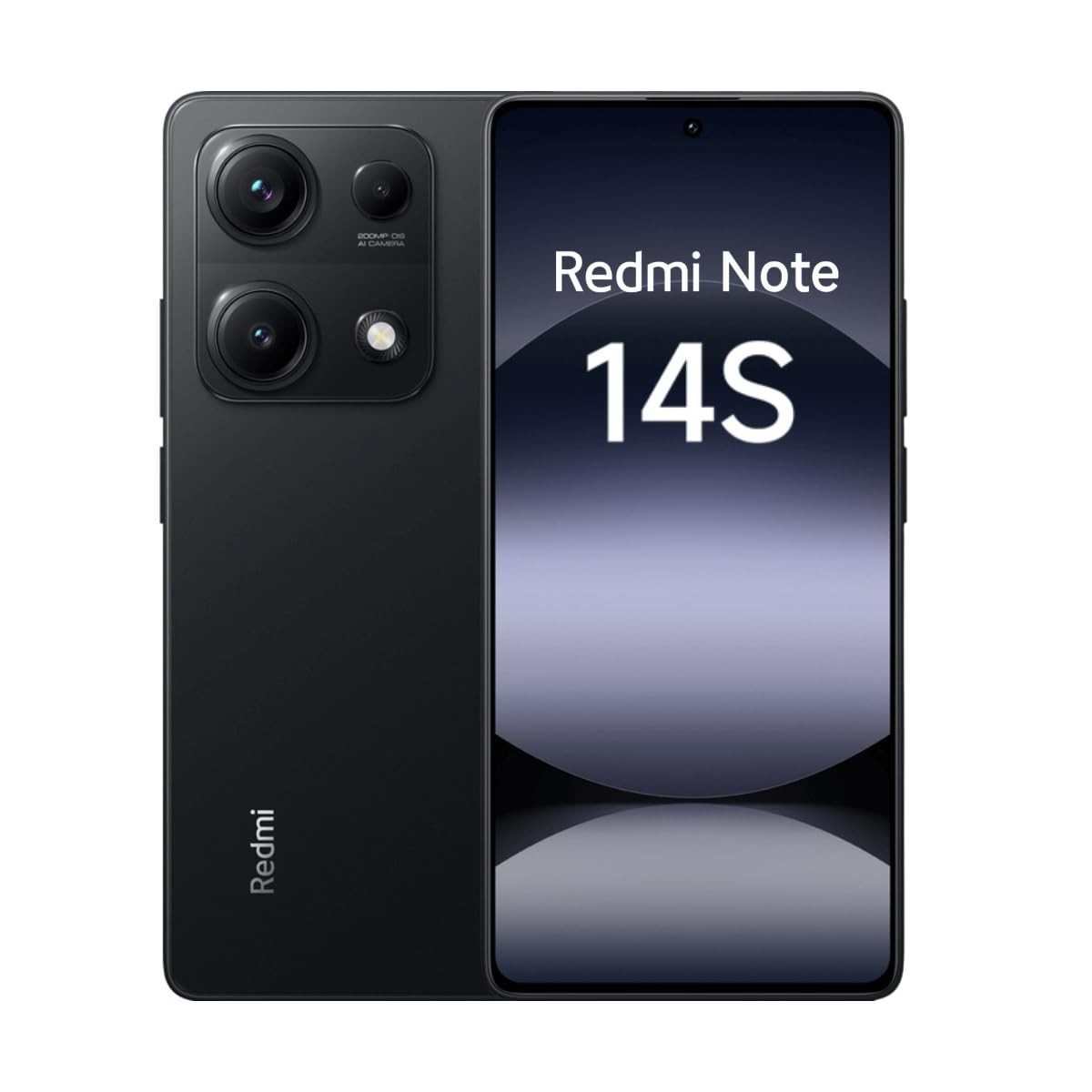 Xiaomi Redmi Note 14S 4G NFC: Potência e Estilo com 256GB e Tela AMOLED 6.67" - Preto Black