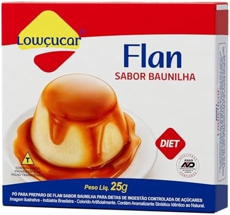 Lowcucar Flan Baunilha 25G