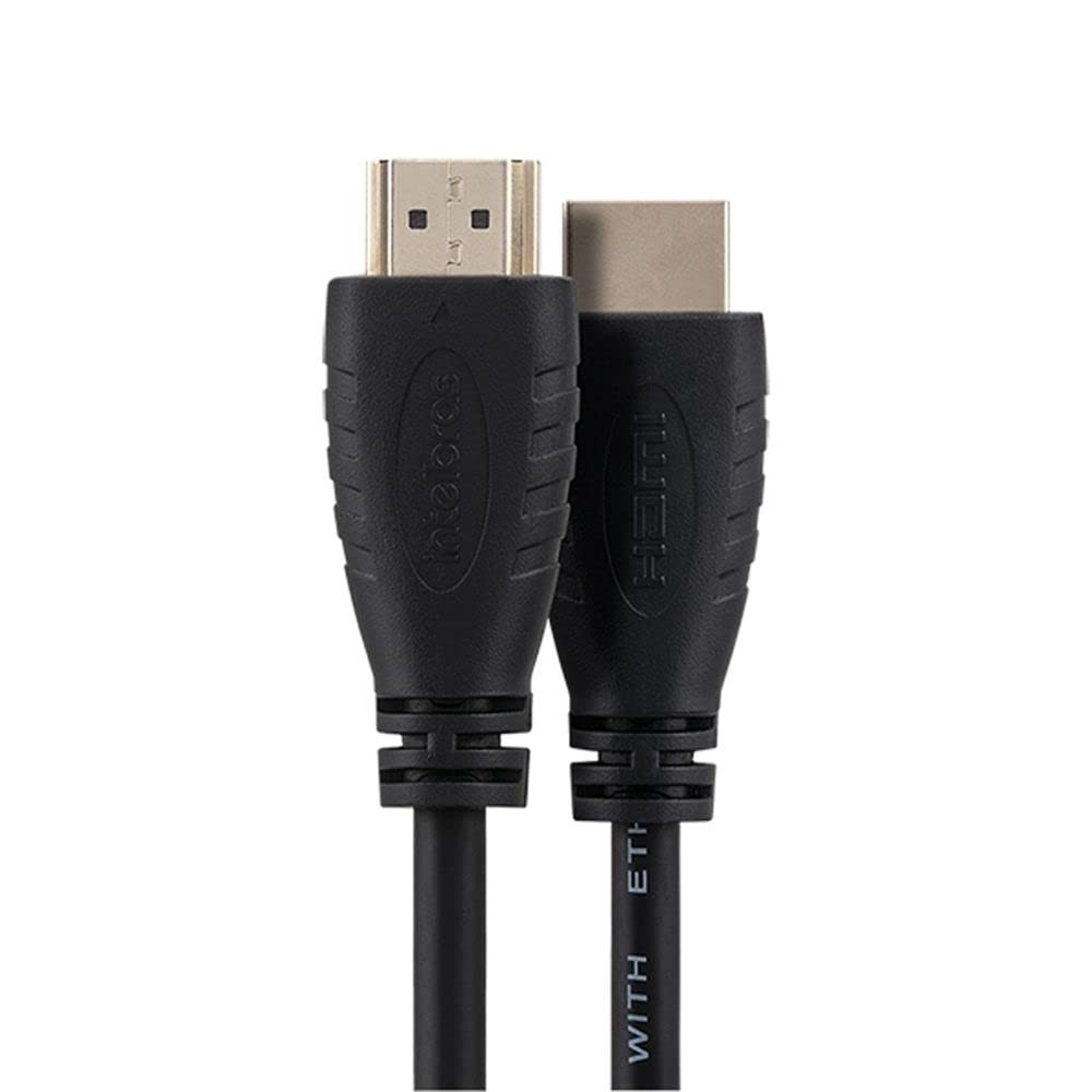 Cabo HDMI 2.0 Intelbras 2,5m CH 2025 Preto: Imagem 4K e Som Imersivo