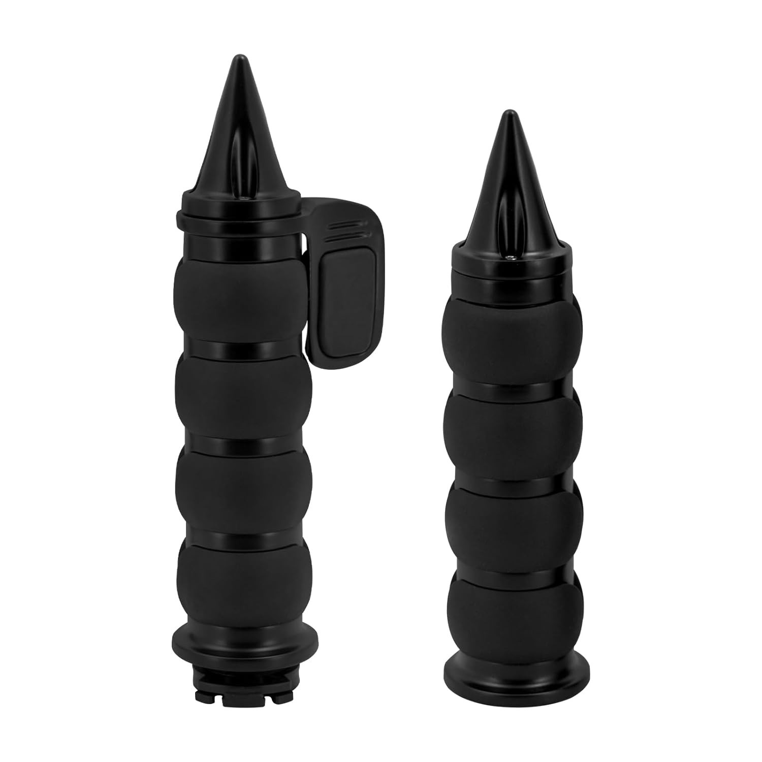 Punhos de Guidão HDBUBALUS 25mm para Harley Davidson - Conforto e Estilo Preto