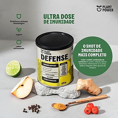 Shot Matinal Defense Limão Gengibre 270g: Energia Natural