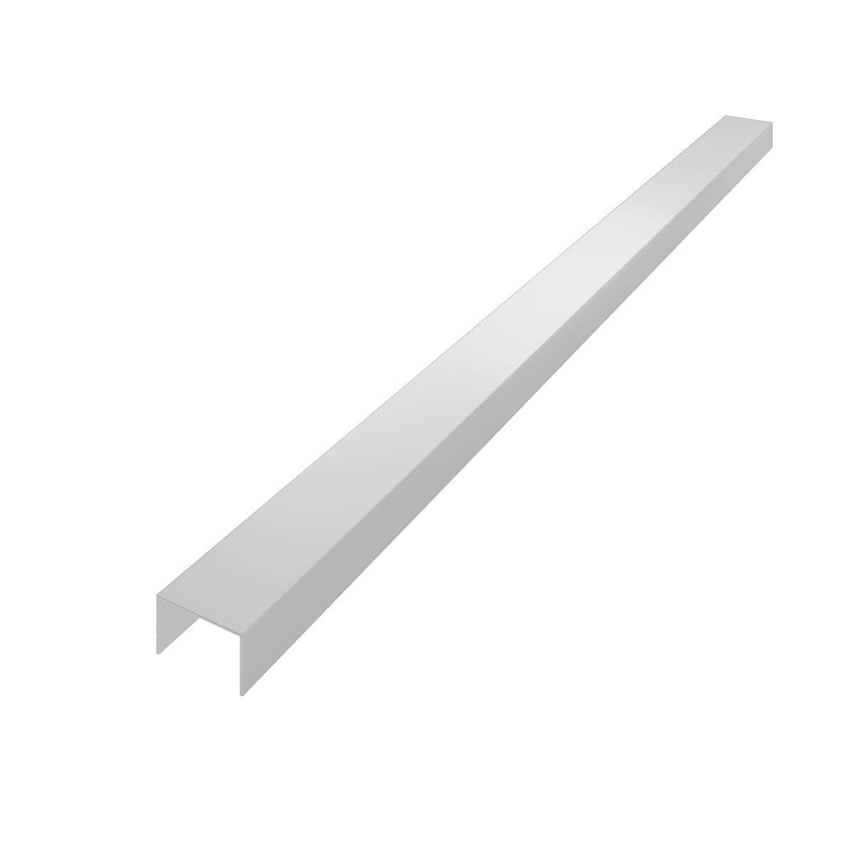 Protetor Veda Porta em Alumínio 2,7cm Branco - Proteção e Vedação Premium
