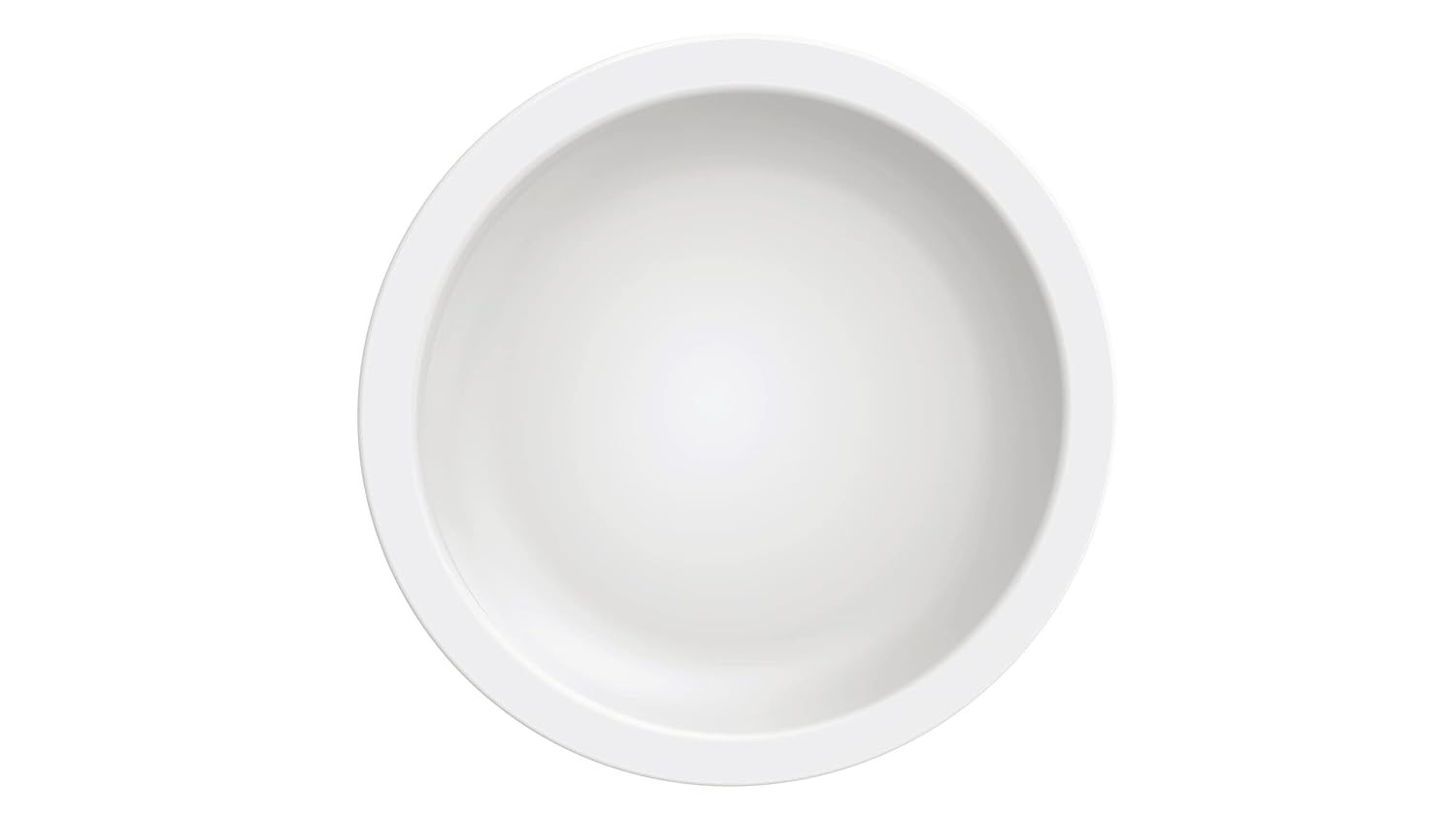 Prato Raso Tramontina Paola 28 cm em Porcelana Premium - Borda Reforçada e Brancura Excepcional
