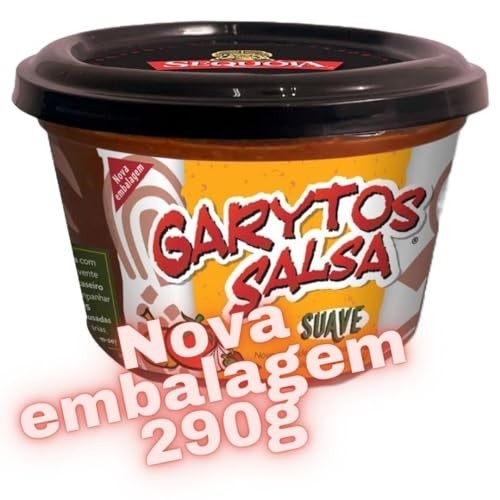 Molho Salsa Garytos SUAVE - Sem conservantes 290g