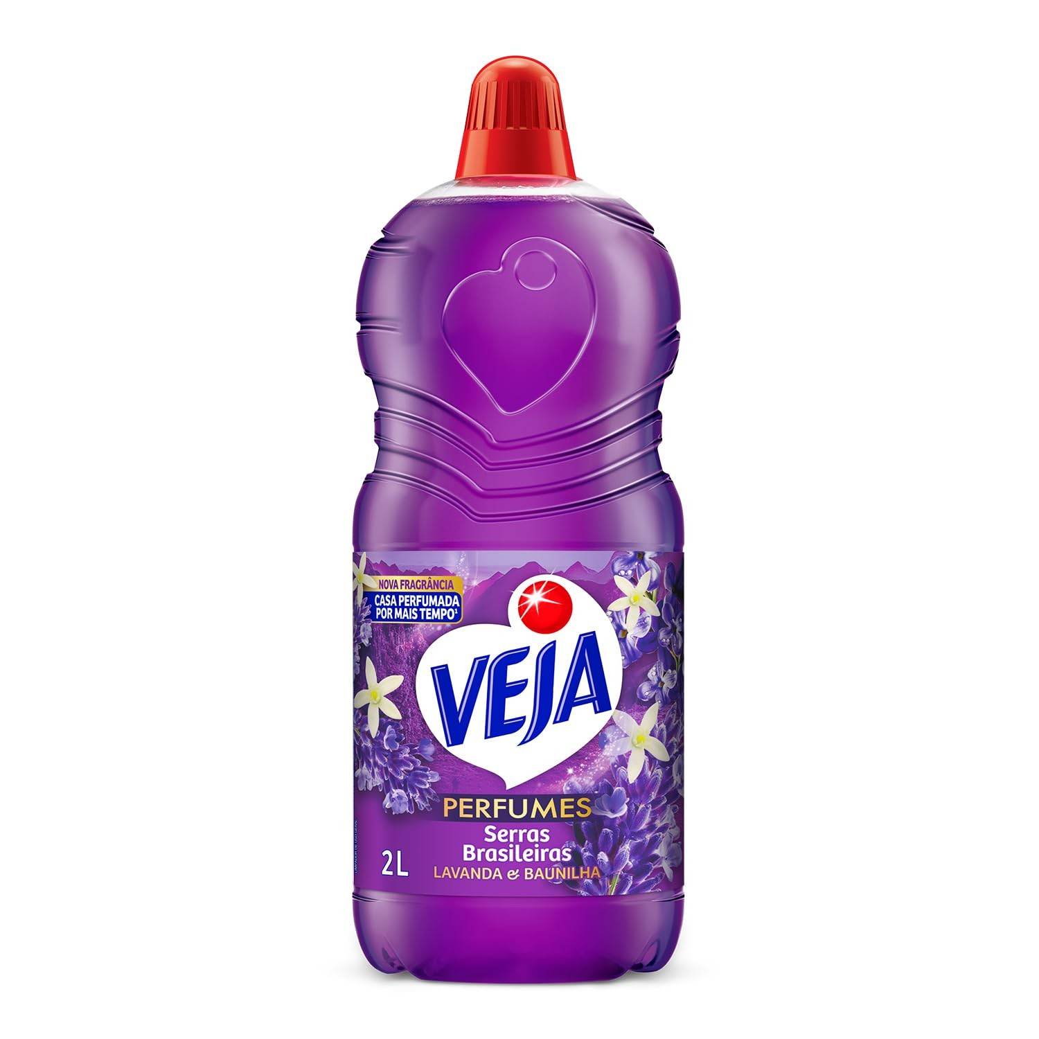 Veja Limpador Perfumado Lavanda da França 2L - Limpa e Perfuma com Elegância
