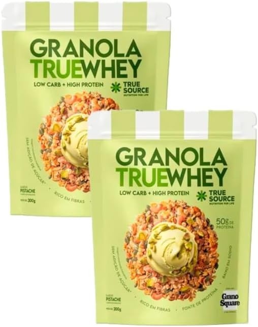 Kit 2X: Granola True Whey Pistache True Source 200g