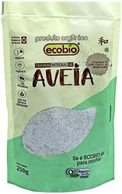 Kit 2X: Farinha de Aveia Orgânica Ecobio 250g