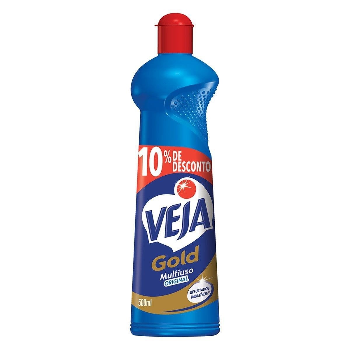 Veja Gold Original - Limpador Multiuso 500ml com 2x Mais Poder de Limpeza