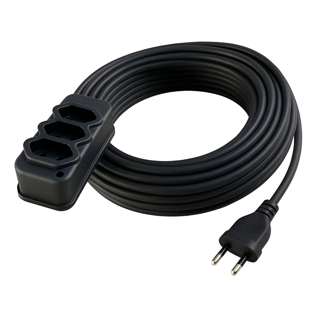 Extensão Elétrica Profissional 10m Cabo PP 2x2,5mm - Alta Potência e Segurança Bivolt