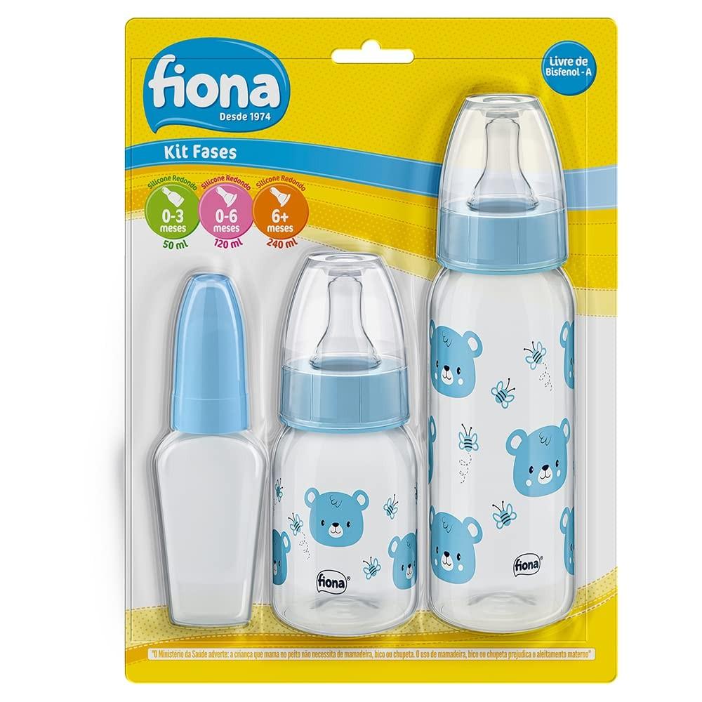 Kit Fases Fiona - Copos Infantis em 3 Estágios com Design Ergonômico e Seguro