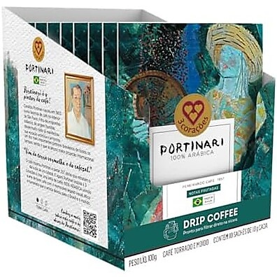 Café Drip Gourmet Portinari 3 Corações: Frutas e Sabor