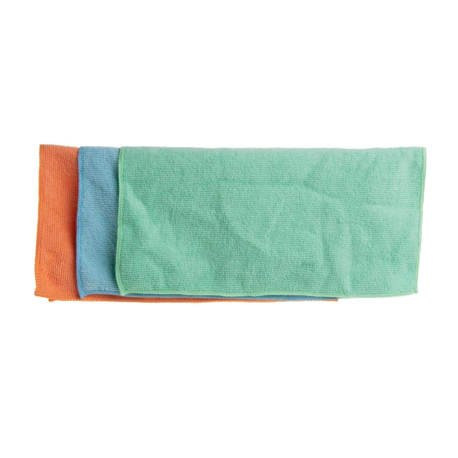 Conjunto 3 Panos de Microfibra 30cm - LYOR - Limpeza Profunda e Ecológica