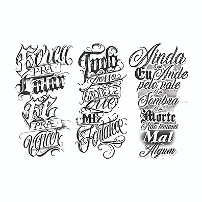 3 Tatuagens Temporárias com Frases Incríveis