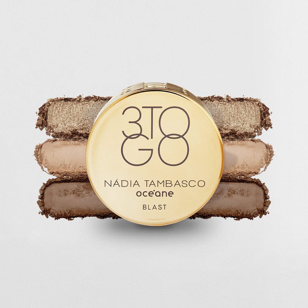 3 To Go Palette Blast: Seu Trio de Sombras Nádia Tambasco