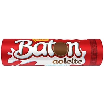 Baton Garoto Ao Leite: 30 Unid. 480g - Delícia Cremosa!
