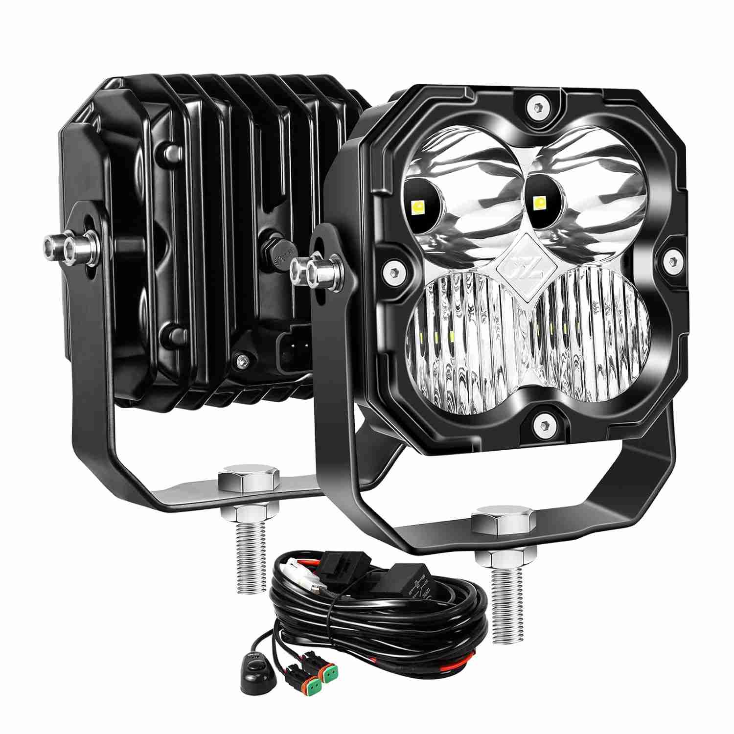 Lâmpadas LED Willpower 2x 30W 3000LM: Iluminação Potente e Durável para Seu Veículo
