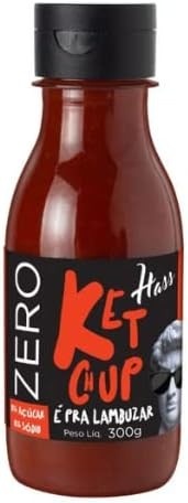 Ketchup Zero 300g - Hass