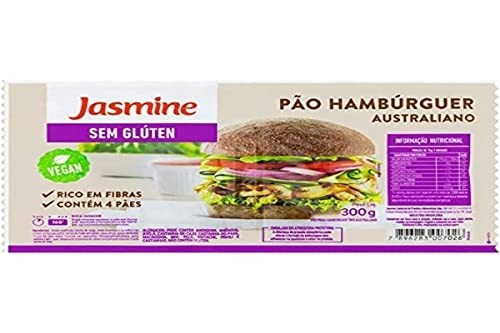 SEM GLÚTEN PÃO DE HAMBÚRGUER AUSTRALIANO - 300g