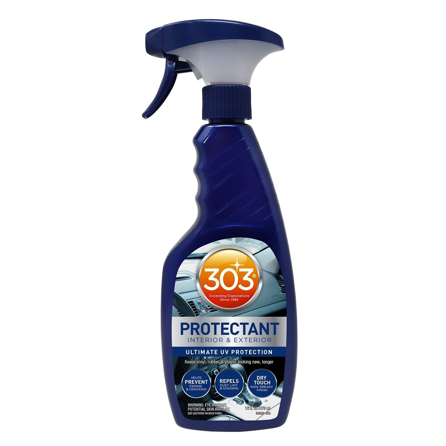 Protetor UV 303 Automotive 470ml: Proteção Essencial para Vinil, Borracha, Plástico e Couro