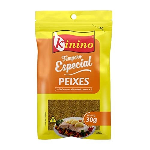 TEMPERO ESPECIAL PARA PEIXESKININO 30G