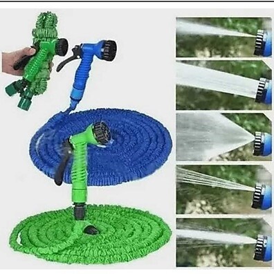 Mangueira Expansível: Limpeza Fácil em 15 ou 30m 💧