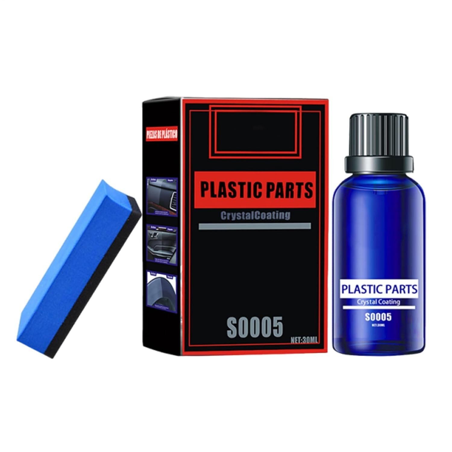 Bohany Limpeza Interior Automotiva 30ml: Polimento e Remoção de Manchas com Esponja